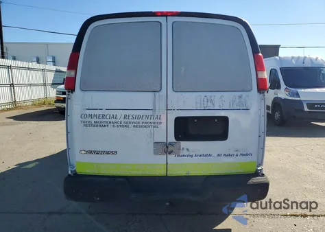 2014 Chevrolet Express G2500 z USA, uszkodzony, nr VIN 1GCWGFCA3E1142910